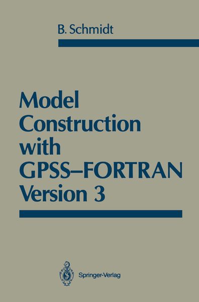 Produktbild: Model Construction with GPSS-FORTRAN Version 3