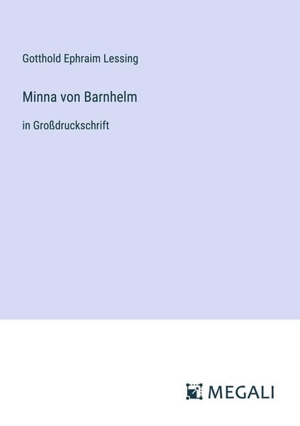 Produktbild: Minna von Barnhelm