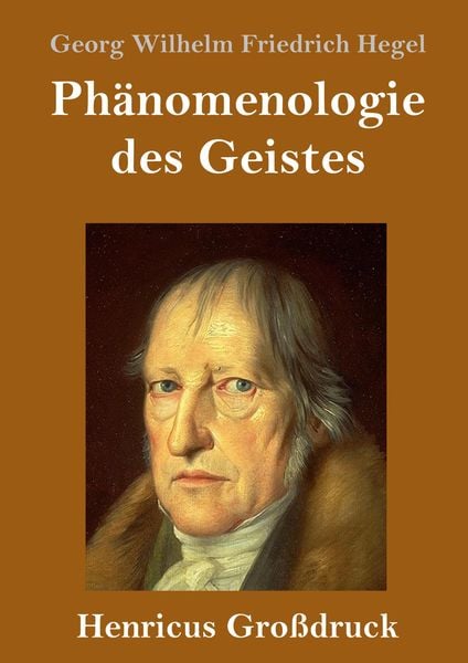 Produktbild: Ph&auml;nomenologie des Geistes (Gro&szlig;druck)