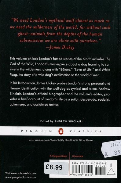 Produktbild: The Call of the Wild, White Fang, and Other Stories