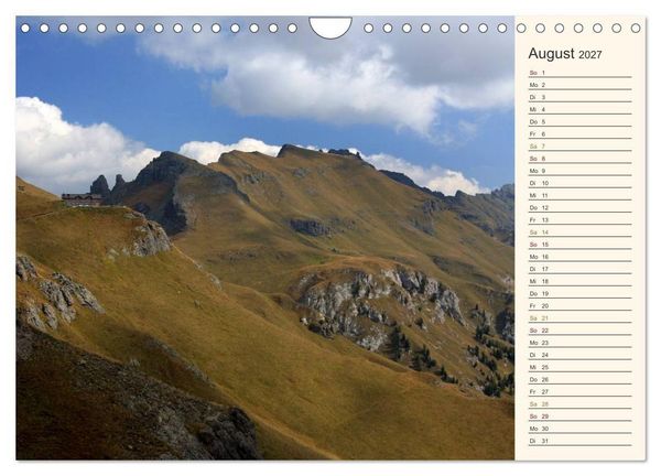 Produktbild: Weltnaturerbe DOLOMITEN (Wandkalender 2027 DIN A4 quer), CALVENDO Monatskalender