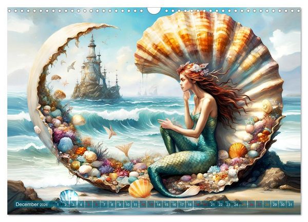 Produktbild: Conch queens (Wall Calendar 2026 DIN A3 landscape), CALVENDO 12 Month Wall Calendar