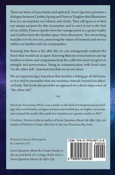 Produktbild: Seven Questions About The Greater Reality