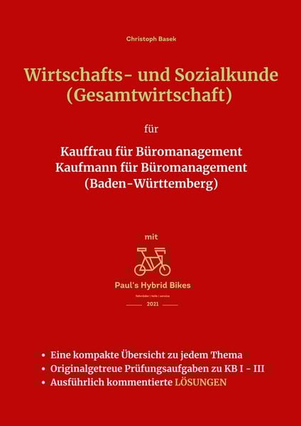 Wirtschafts- und Sozialkunde (Gesamtwirtschaft) für Kauffrau für Büromanagement Kaufmann für Büromanagement (Baden-Württemberg), Taschenbuch von