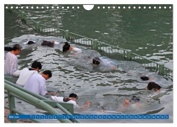 Produktbild: See Genezareth und Jordan-Fluss. Orte der Bibel (Wandkalender 2026 DIN A4 quer), CALVENDO Monatskalender