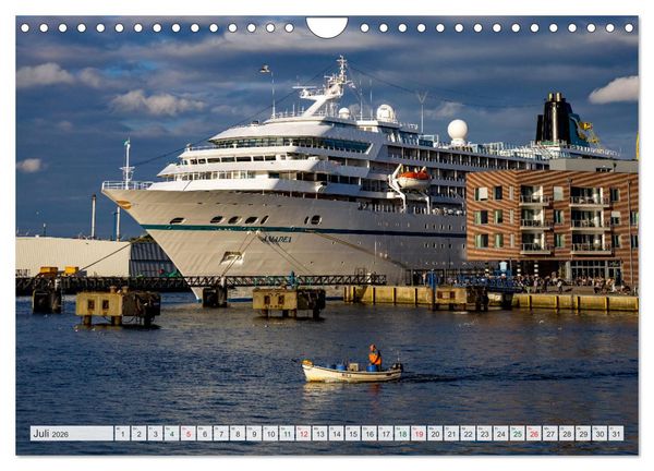 Produktbild: Wismar &ndash; Eine Hansestadt mit Charme (Wandkalender 2026 DIN A4 quer), CALVENDO Monatskalender