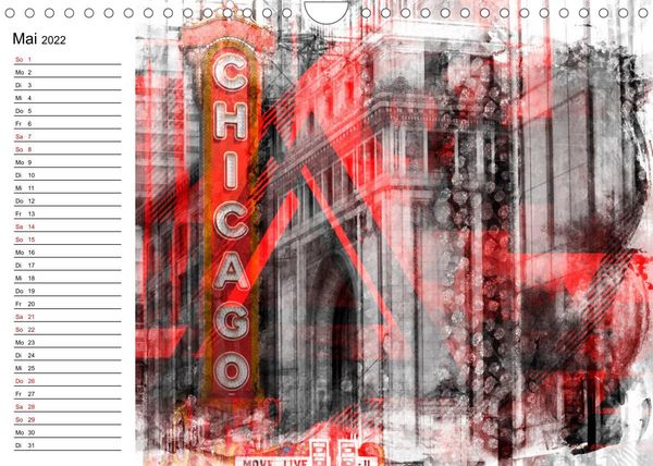 Produktbild: STADTSZENEN Modern und dekorativ (Wandkalender 2022 DIN A4 quer)