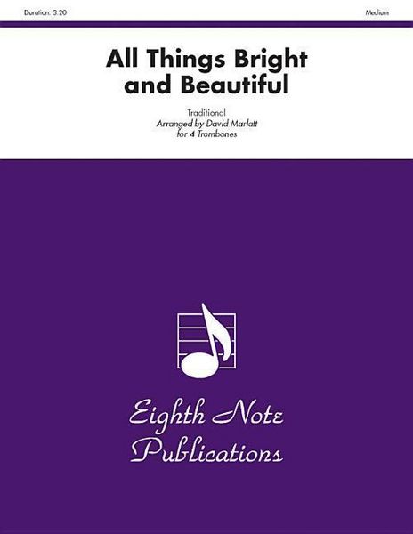 Produktbild: All Things Bright and Beautiful