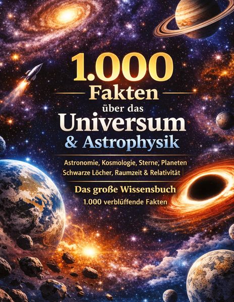 Produktbild: Mikulaschek, D: 1.000 Fakten &uuml;ber das Universum & Astrophysi