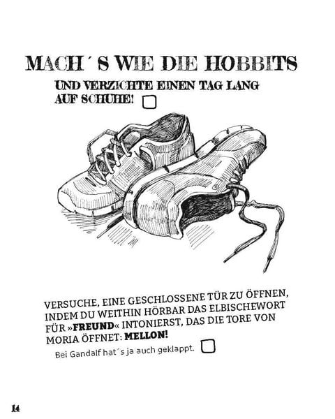 Produktbild: Die Bucket List f&uuml;r Tolkien Fans