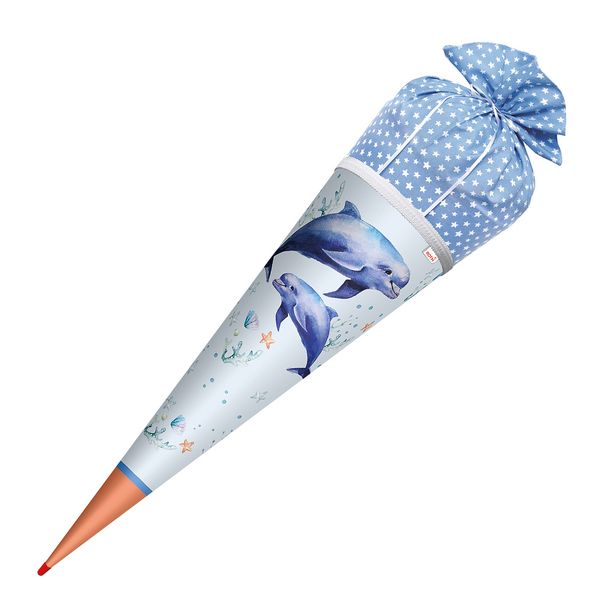 Produktbild: Motivschult&uuml;te 70cm, Lieblingsst&uuml;ck Delfin Duo