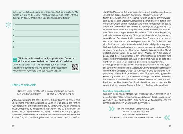 Produktbild: Lifestyle Schlank! Selbstcoaching statt Di&auml;t mit Coaching- und Audio&uuml;bungen.