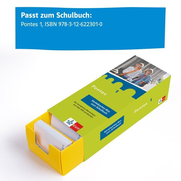 Produktbild: Pontes 1 - Vokabel-Lernbox zum Schulbuch