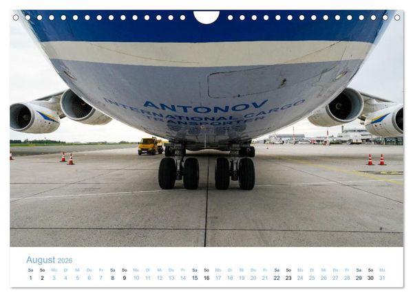 Produktbild: ANTONOV 124 (Wandkalender 2026 DIN A4 quer), CALVENDO Monatskalender