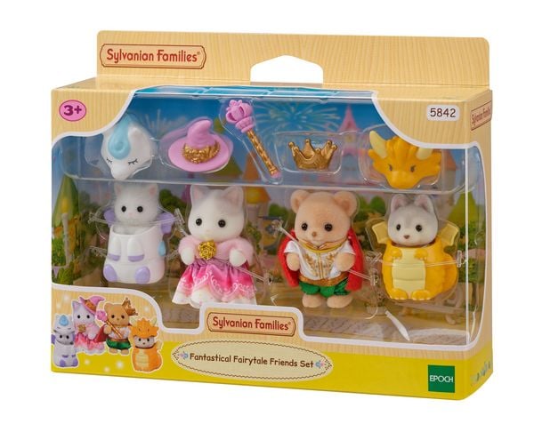 Produktbild: Sylvanian Families 5842 - Fantastical Fairytale Friends Set, Baby Fantasiefreunde Set, Figurenset