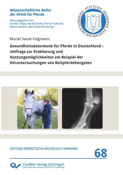 Produktbild: Gesundheitsdatenbank f&uuml;r Pferde in Deutschland