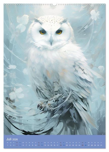 Produktbild: Wundervoll zarte Tierportraits (hochwertiger Premium Wandkalender 2026 DIN A2 hoch), Kunstdruck in Hochglanz