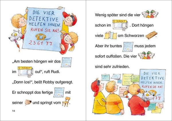 Produktbild: Lesenlernen in 3 Schritten - Die sch&ouml;nsten Krimigeschichten