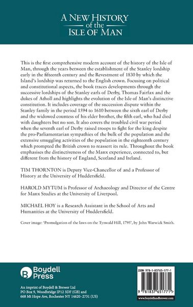 Produktbild: The Isle of Man, 1405-1830 - Political and Constitutional History