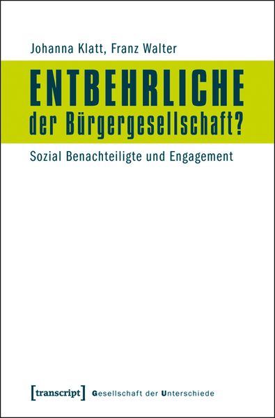 Produktbild: Entbehrliche der B&uuml;rgergesellschaft?