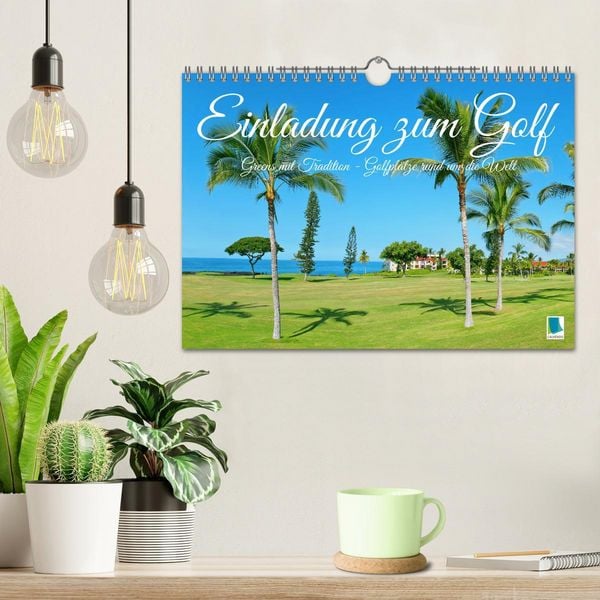 Produktbild: Einladung zum Golf (Wandkalender 2026 DIN A4 quer), CALVENDO Monatskalender