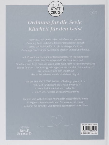 Produktbild: Zeit statt Zeug: Die Aufr&auml;um-Challenge.