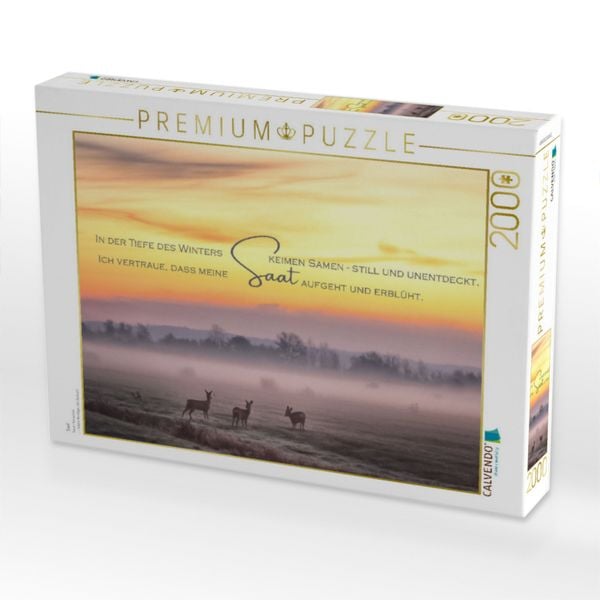 Produktbild: CALVENDO Puzzle Saat | 2000 Teile Lege-Gr&ouml;&szlig;e 90x67cm Foto-Puzzle f&uuml;r gl&uuml;ckliche Stunden