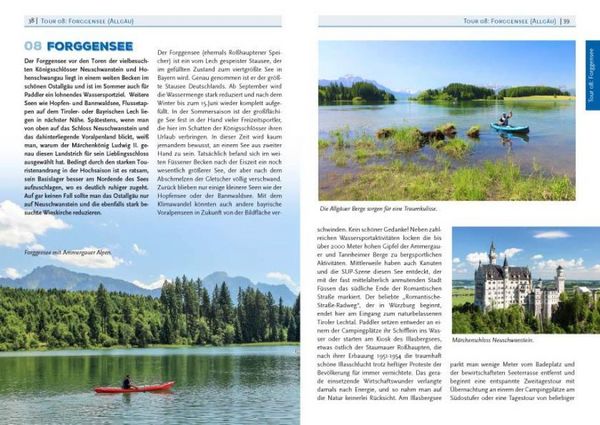 Die 55 schönsten Kanu- und SUP-Touren in Bayern