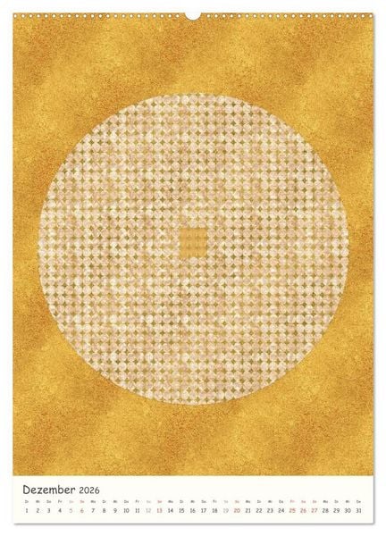 Produktbild: Punkt Punkt Punkt (Wandkalender 2026 DIN A2 hoch), CALVENDO Monatskalender