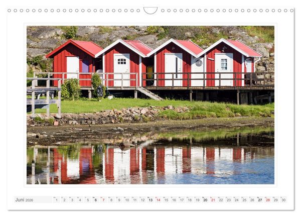 Produktbild: Bohusl&auml;n. K&auml;ring&ouml;n - Gullholmen - H&aring;ll&ouml; (Wandkalender 2026 DIN A3 quer), CALVENDO Monatskalender