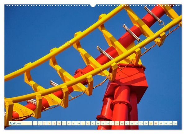 Produktbild: Achterbahn - extrem (Wandkalender 2026 DIN A2 quer), CALVENDO Monatskalender
