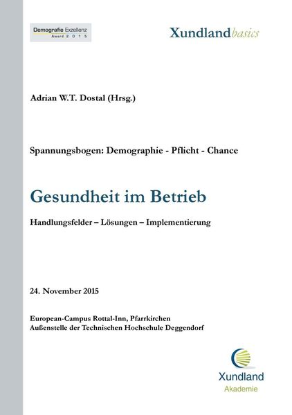 Produktbild: Gesundheit im Betrieb