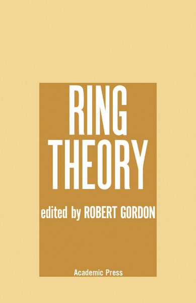Produktbild: Ring Theory