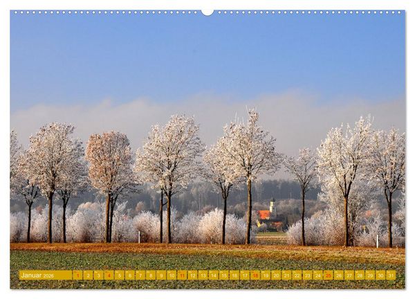 Produktbild: Kirchturmspitzen (hochwertiger Premium Wandkalender 2026 DIN A2 quer), Kunstdruck in Hochglanz