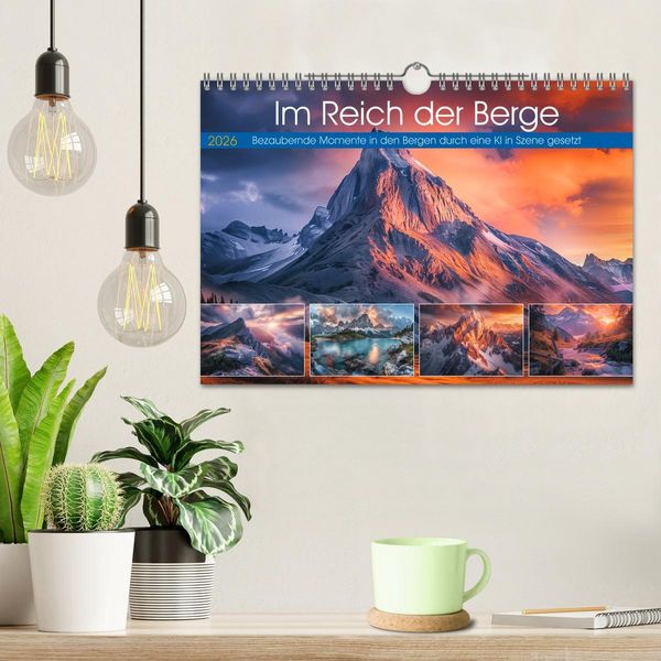 Produktbild: Im Reich der Berge (Wandkalender 2026 DIN A4 quer), CALVENDO Monatskalender