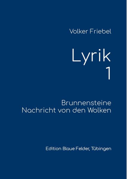 Produktbild: Lyrik 1