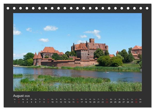 Produktbild: Masurische Augenblicke (Tischkalender 2026 DIN A5 quer), CALVENDO Monatskalender