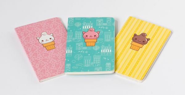 Produktbild: Kitty Cones Pocket Notebook Collection (Set of 3)