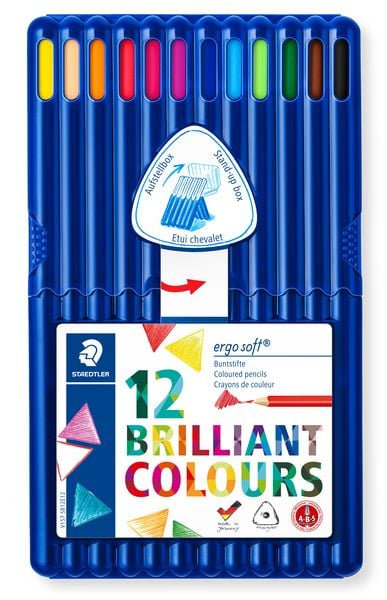 Produktbild: STAEDTLER Buntstifte ergosoft 157, 12er Set