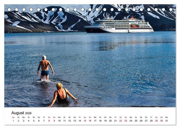 Produktbild: HANSEATIC nature (Tischkalender 2026 DIN A5 quer), CALVENDO Monatskalender