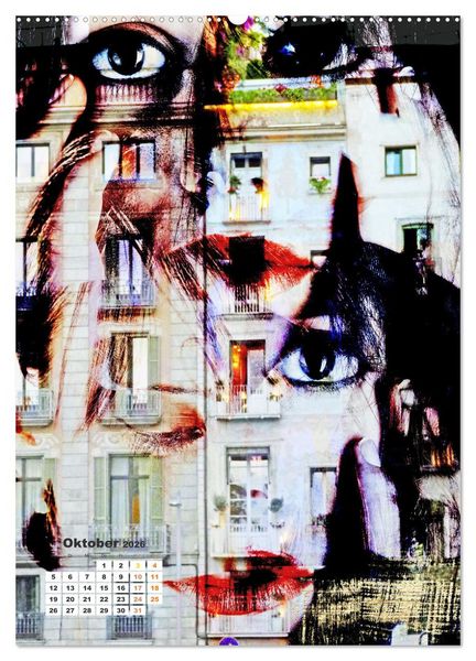 Produktbild: UrbanArt Mensch und Stadt in der Kunst (hochwertiger Premium Wandkalender 2026 DIN A2 hoch), Kunstdruck in Hochglanz