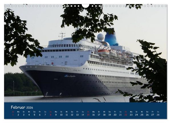 Produktbild: Traumschiffe im Norden (Wandkalender 2026 DIN A3 quer), CALVENDO Monatskalender