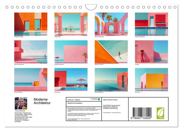 Produktbild: Moderne Architektur (Wandkalender 2026 DIN A4 quer), CALVENDO Monatskalender