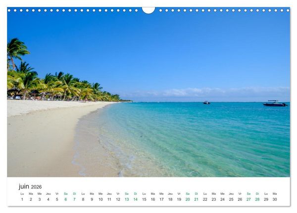 Produktbild: Magnifique &icirc;le Maurice (Calendrier mural 2026 DIN A3 vertical), CALVENDO calendrier mensuel