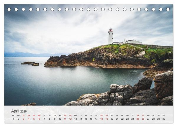 Produktbild: (Nord-)Irland - Das gr&uuml;ne Juwel (Tischkalender 2026 DIN A5 quer), CALVENDO Monatskalender