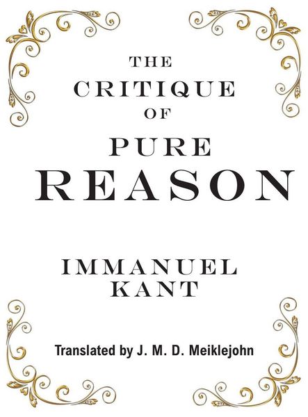 Produktbild: The Critique of Pure Reason