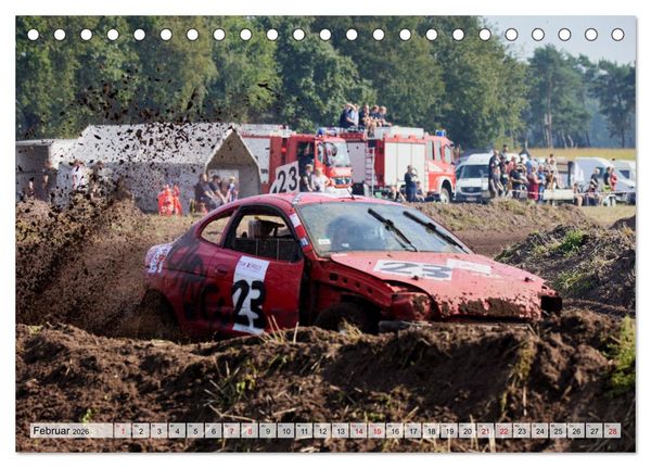 Produktbild: ACKERRENNEN (Tischkalender 2026 DIN A5 quer), CALVENDO Monatskalender