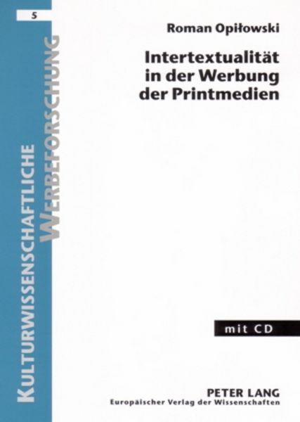 Produktbild: Intertextualit&auml;t in der Werbung der Printmedien