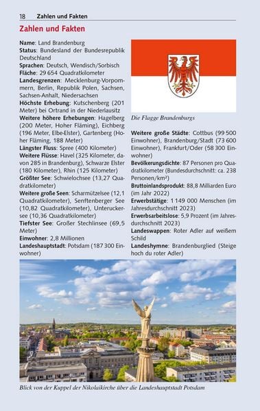 Produktbild: TRESCHER Reisef&uuml;hrer Brandenburg
