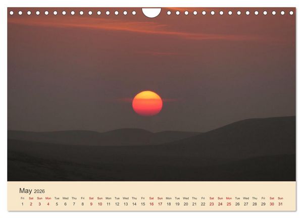 Produktbild: World sunsets (Wall Calendar 2026 DIN A4 landscape), CALVENDO 12 Month Wall Calendar